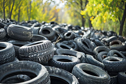 Осуществляем платный приём старых шин и резины